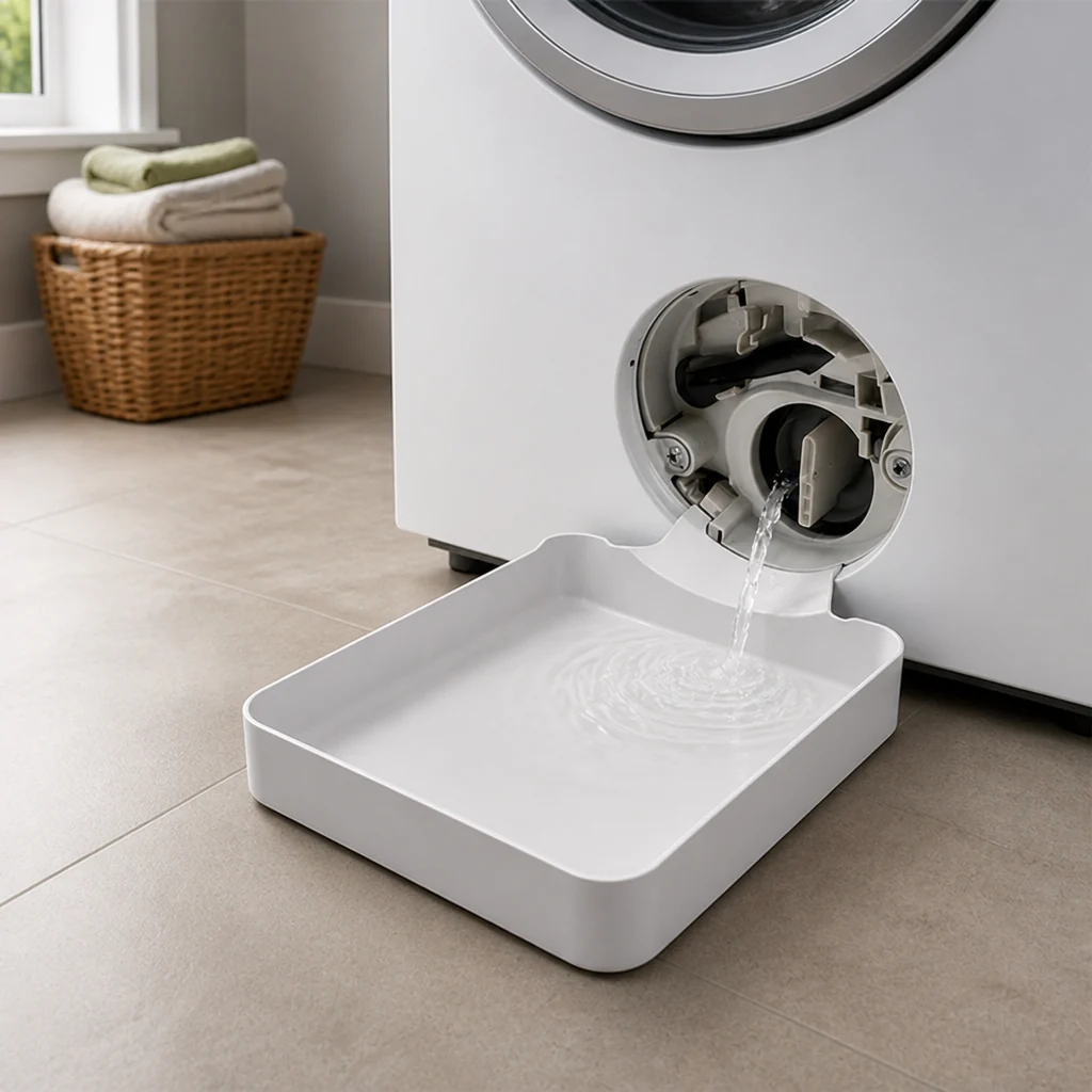 LeakGuard™ Washer Shield — Keep Your Floors Dry and Your Mind Worry-Free Every Laundry Day