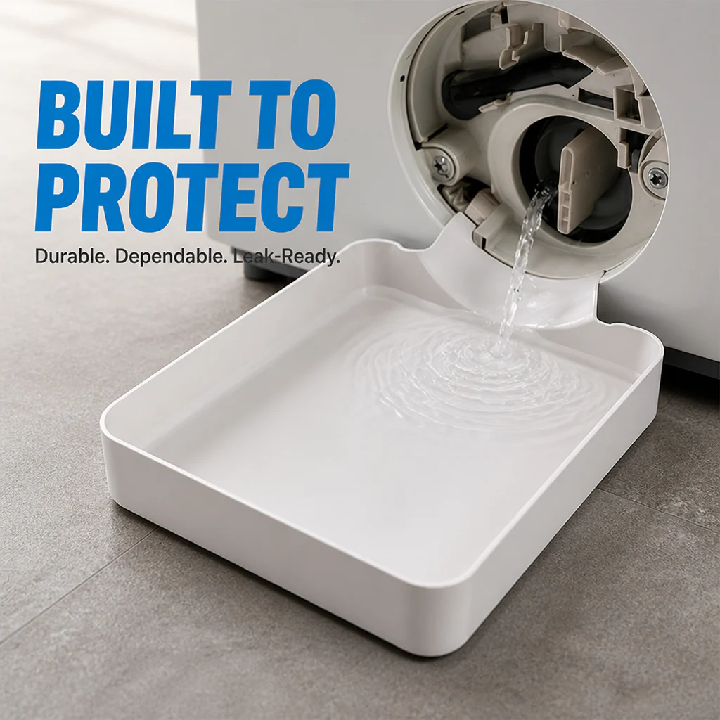 LeakGuard™ Washer Shield — Keep Your Floors Dry and Your Mind Worry-Free Every Laundry Day - Image 3
