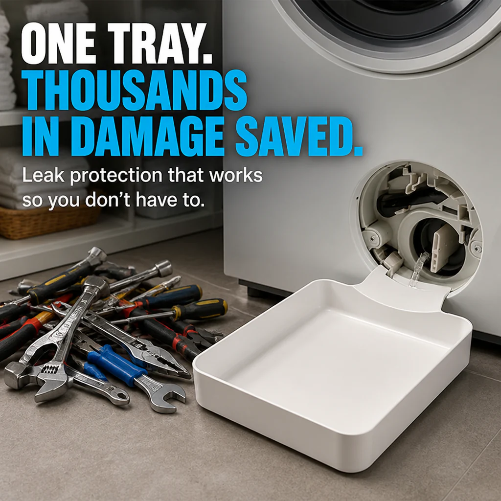 LeakGuard™ Washer Shield — Keep Your Floors Dry and Your Mind Worry-Free Every Laundry Day - Image 5