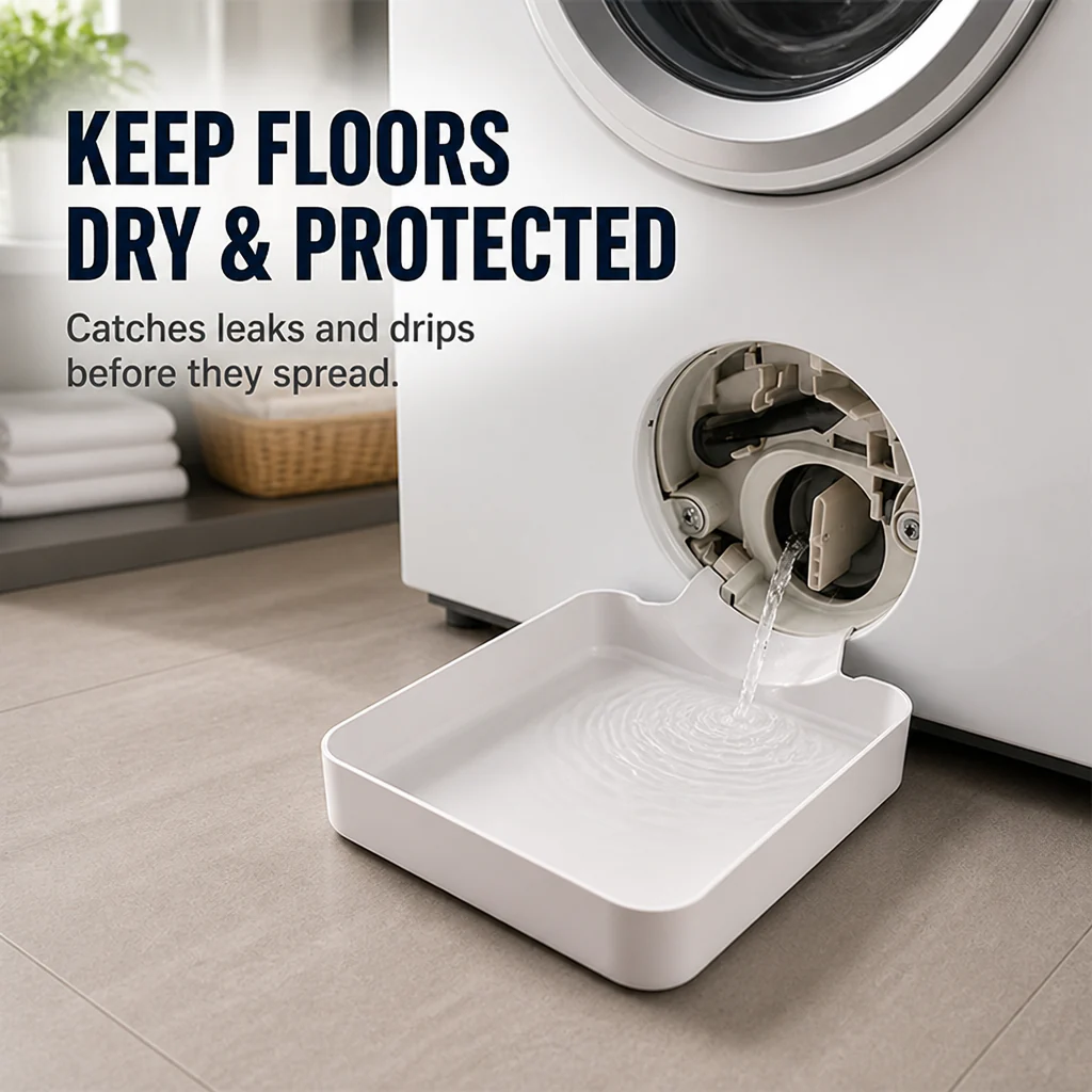 LeakGuard™ Washer Shield — Keep Your Floors Dry and Your Mind Worry-Free Every Laundry Day - Image 6