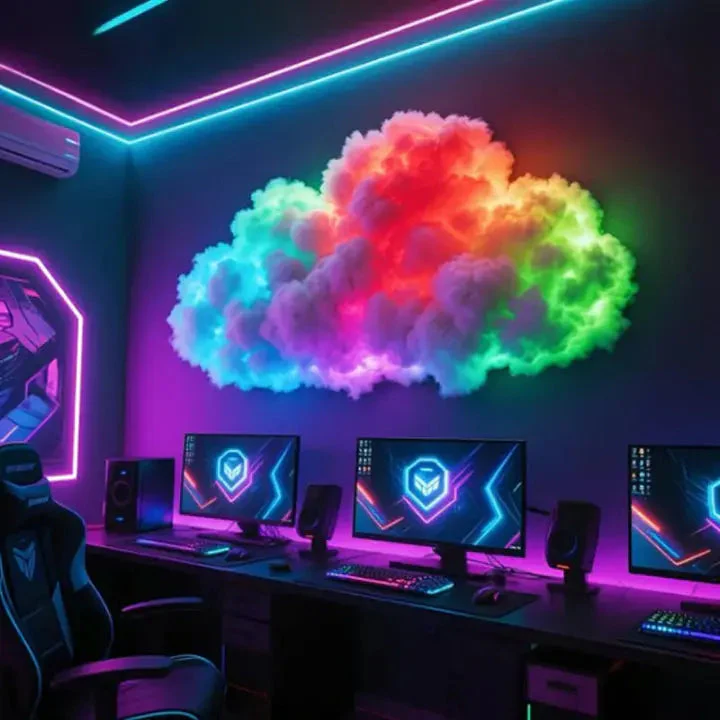 LED Cloud-Shaped Wall Light - Image 6
