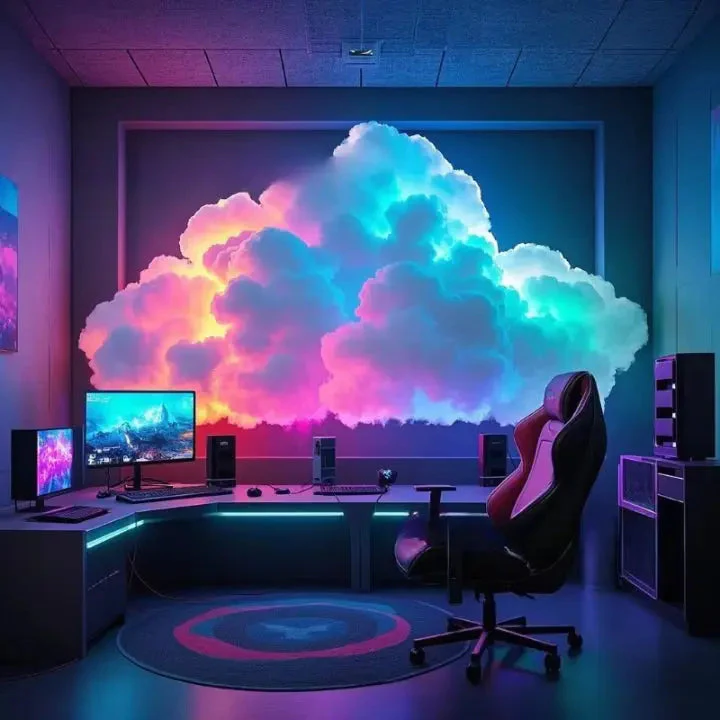 LED Cloud-Shaped Wall Light - Image 7