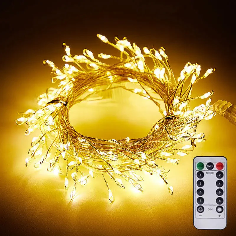 LED Holiday Tree String Lights – Bright & Secure Christmas Decor Lighting - Image 11