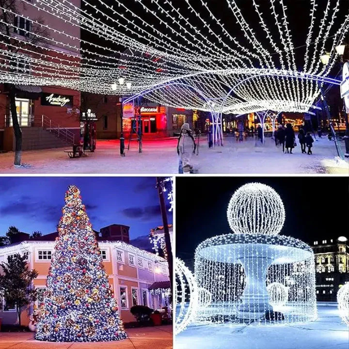 LED Holiday Tree String Lights – Bright & Secure Christmas Decor Lighting - Image 3
