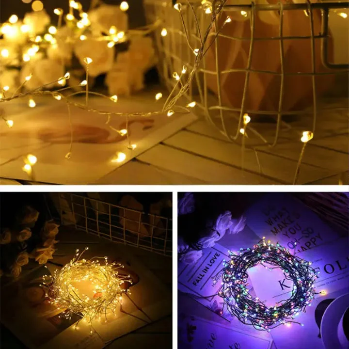 LED Holiday Tree String Lights – Bright & Secure Christmas Decor Lighting - Image 4