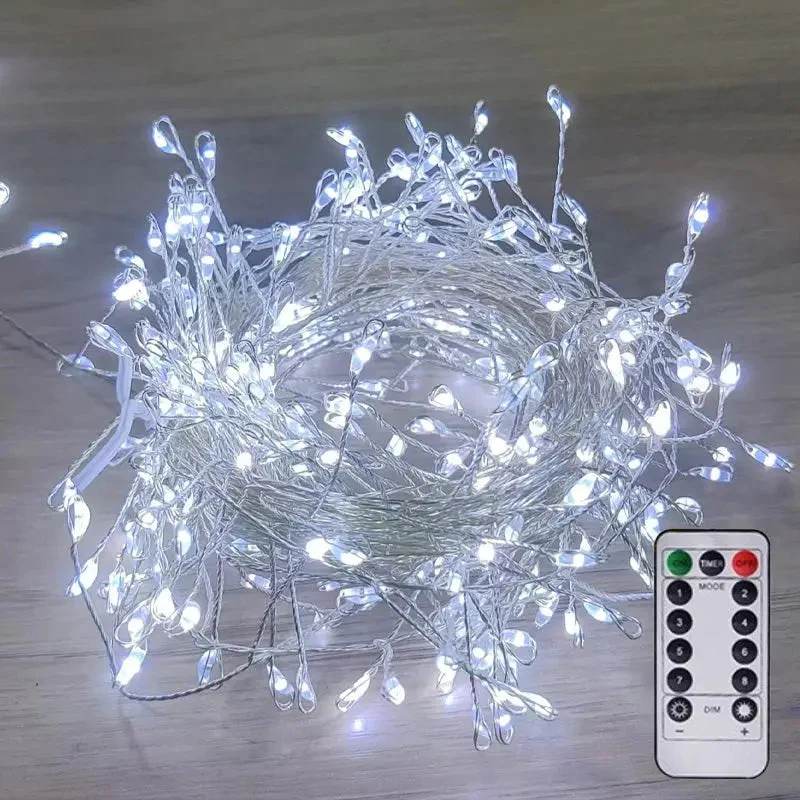 LED Holiday Tree String Lights – Bright & Secure Christmas Decor Lighting - Image 8