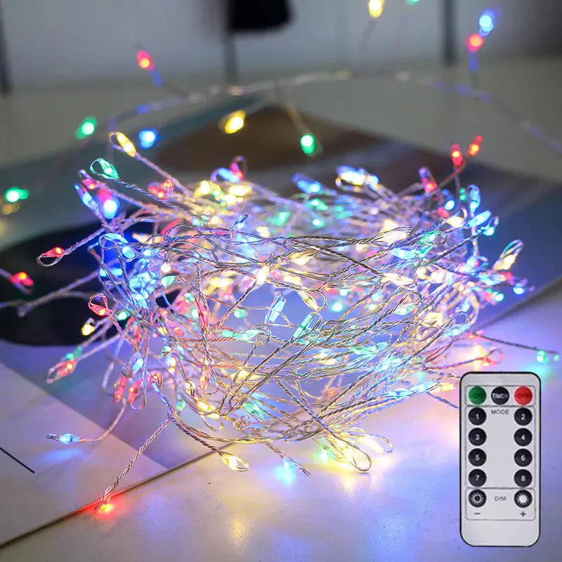 LED Holiday Tree String Lights – Bright & Secure Christmas Decor Lighting - Image 9