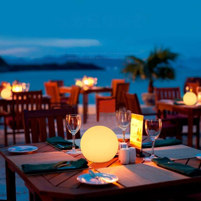 LED Sphere Lamp with 16 Color Options and Remote Control - Image 5