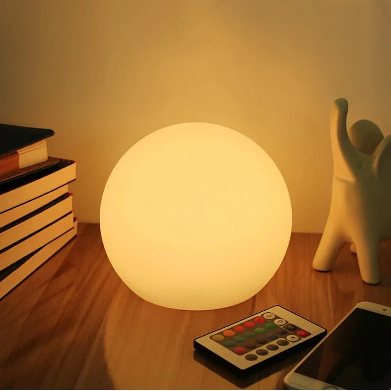 LED Sphere Lamp with 16 Color Options and Remote Control - Image 9