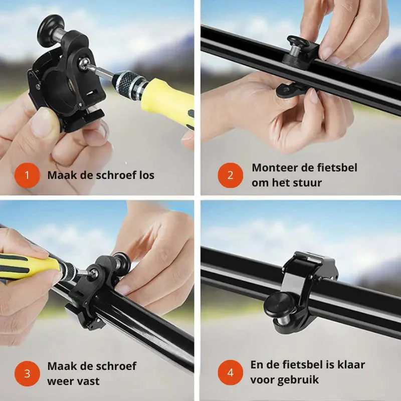 Lightweight Aluminium Bicycle Bell 100 dB - Image 5