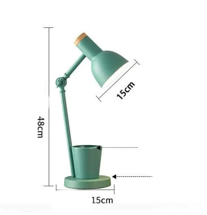 Lily Desk Lamp - Nordic Yellow Table Lamp - Adjustable Light - Image 3