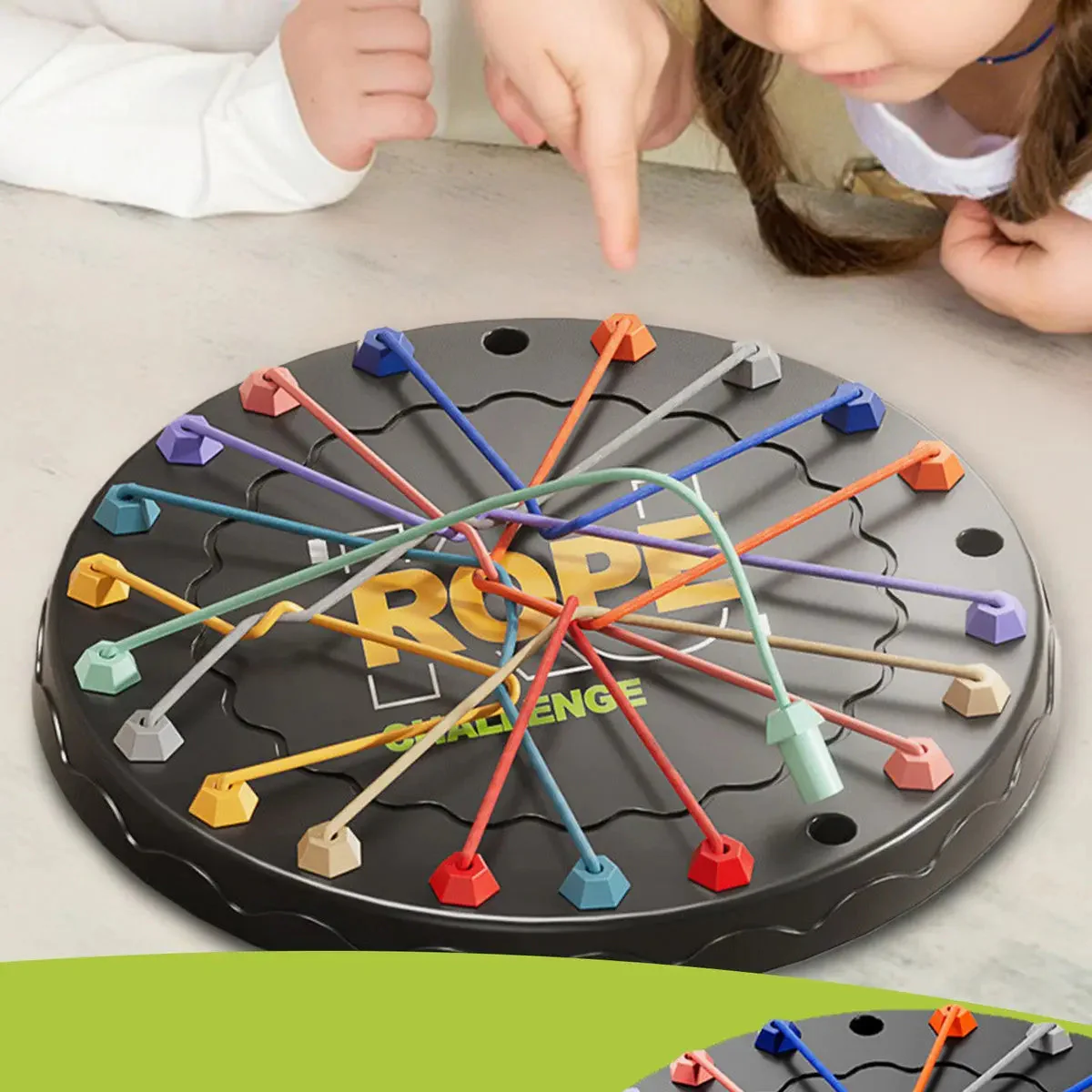 Logic Puzzle Rope Game – Boosts Focus & Dexterity for All Ages - Image 2