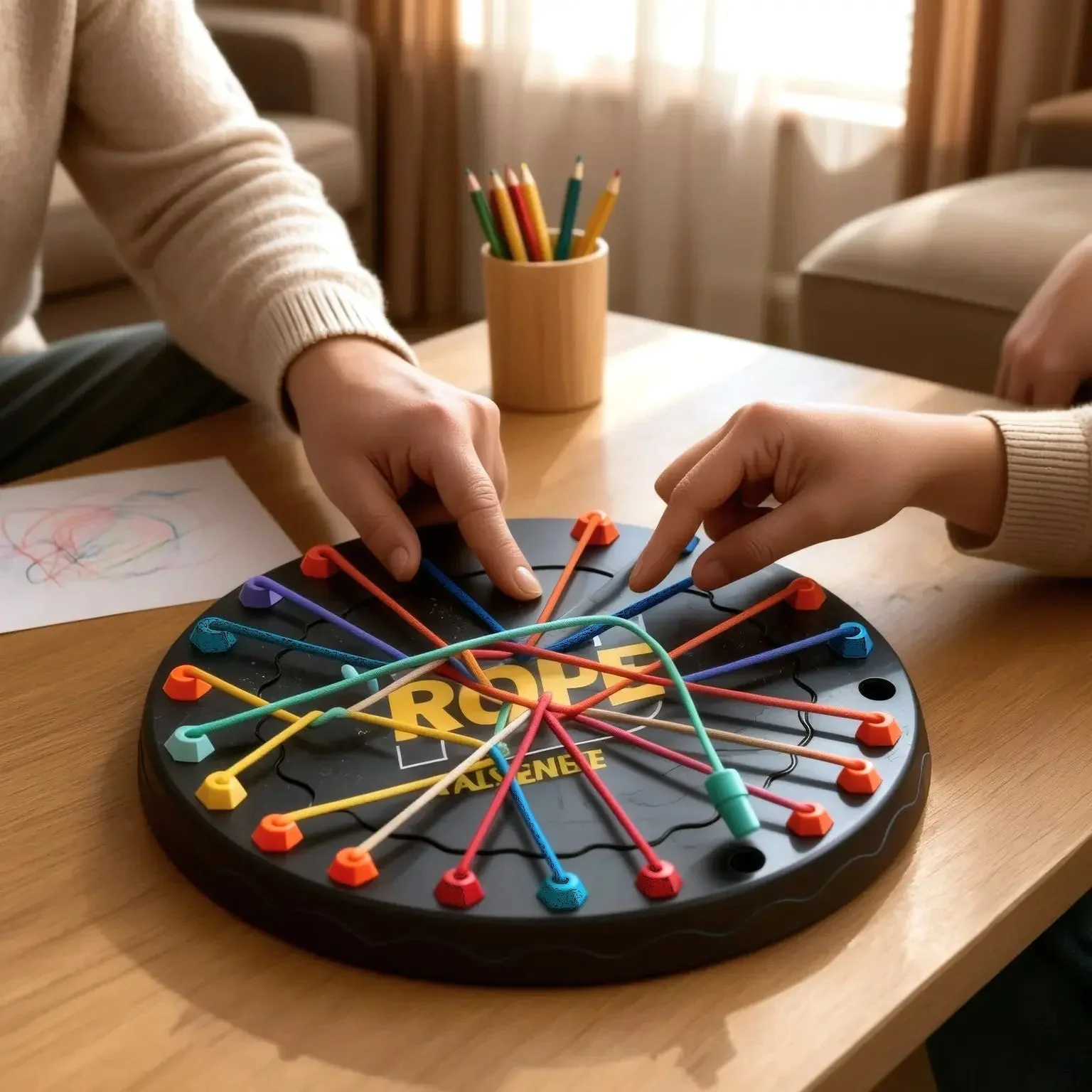 Logic Puzzle Rope Game – Boosts Focus & Dexterity for All Ages - Image 3