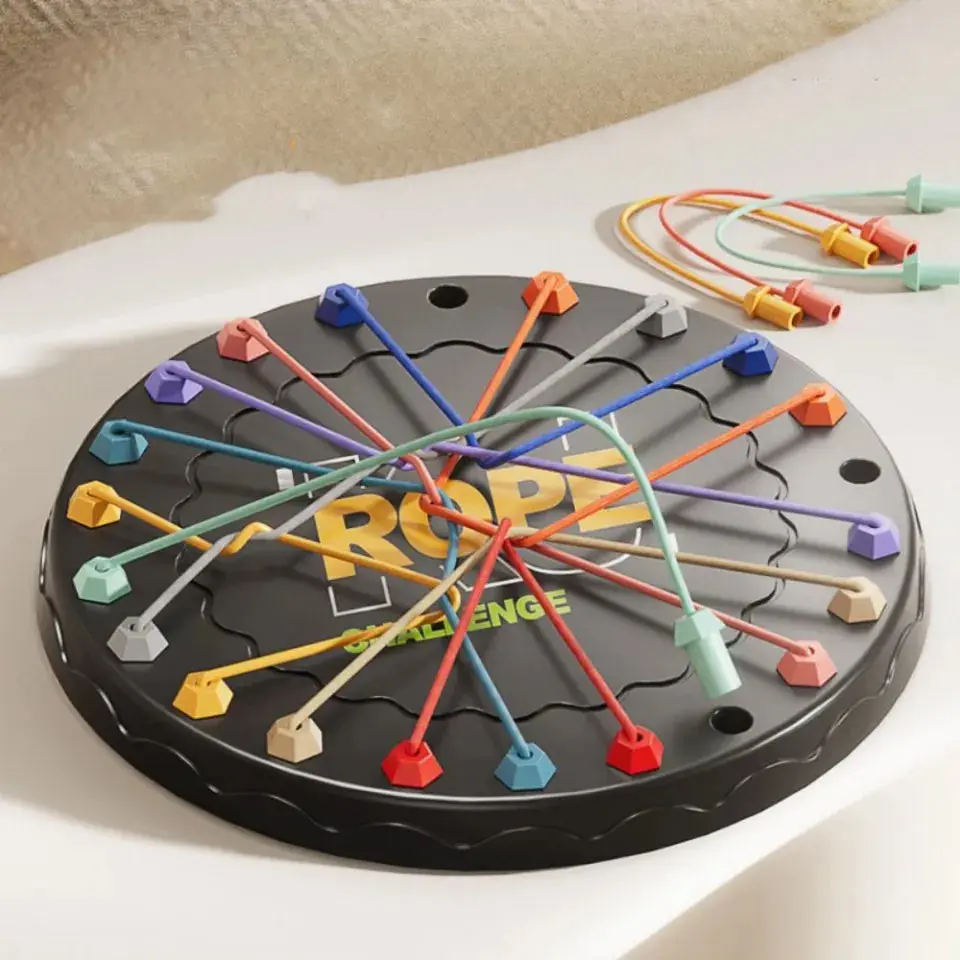 Logic Puzzle Rope Game – Boosts Focus & Dexterity for All Ages - Image 9
