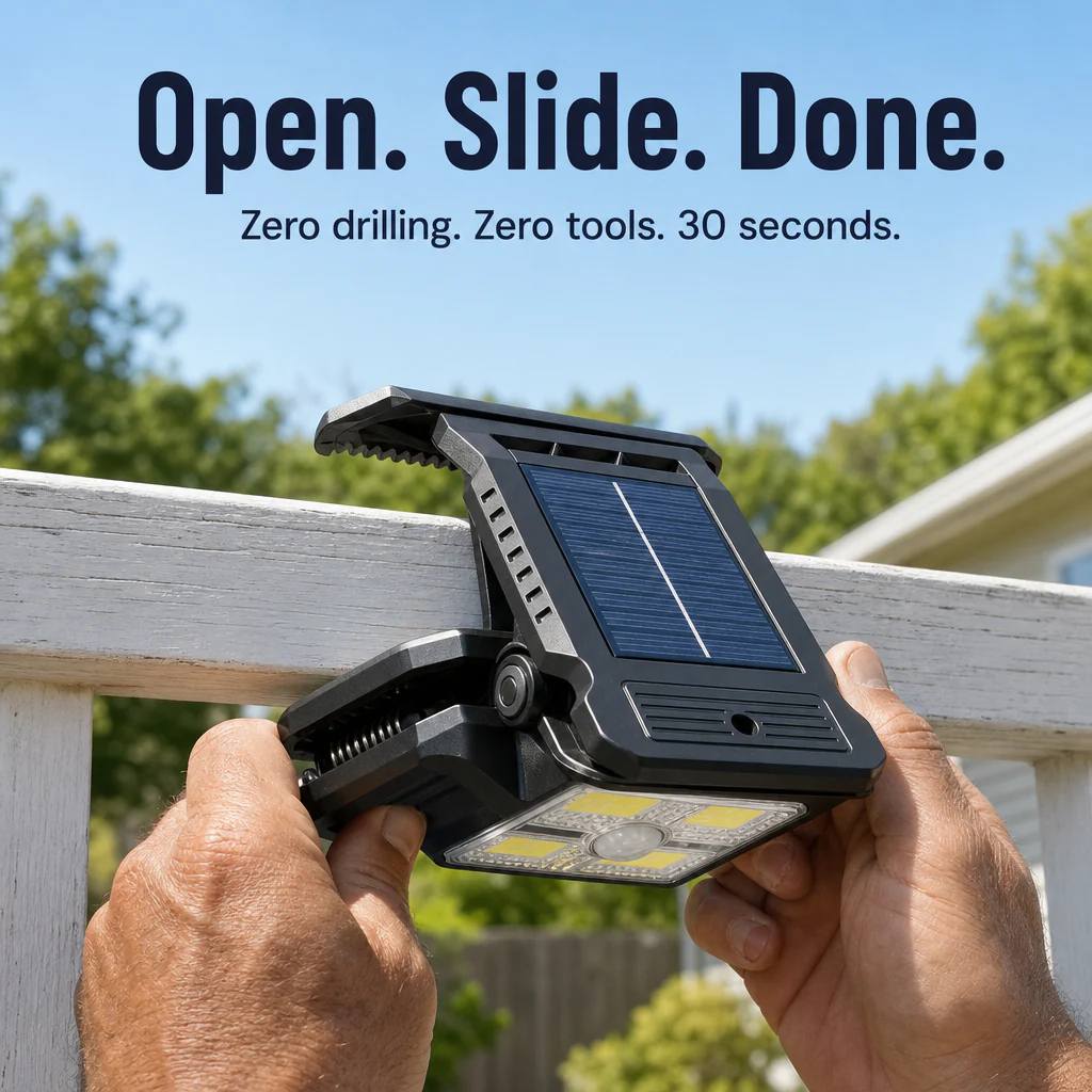 LumaBeam™ — Light Any Fence, Path or Backyard Without Drilling, Wiring or Batteries - Image 3