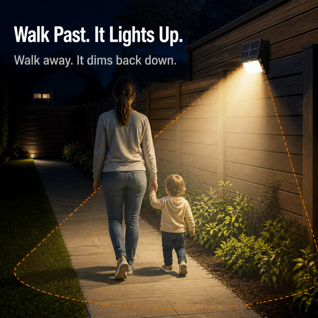 LumaBeam™ — Light Any Fence, Path or Backyard Without Drilling, Wiring or Batteries - Image 5