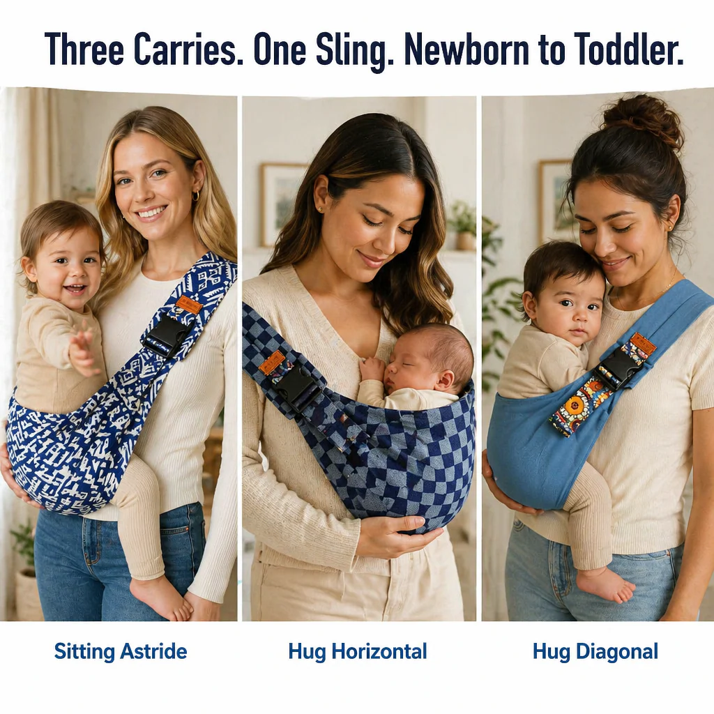 LumaNest™ Sling — Experience Effortless Bonding and All-Day Comfort Carrying Your Baby - Image 4