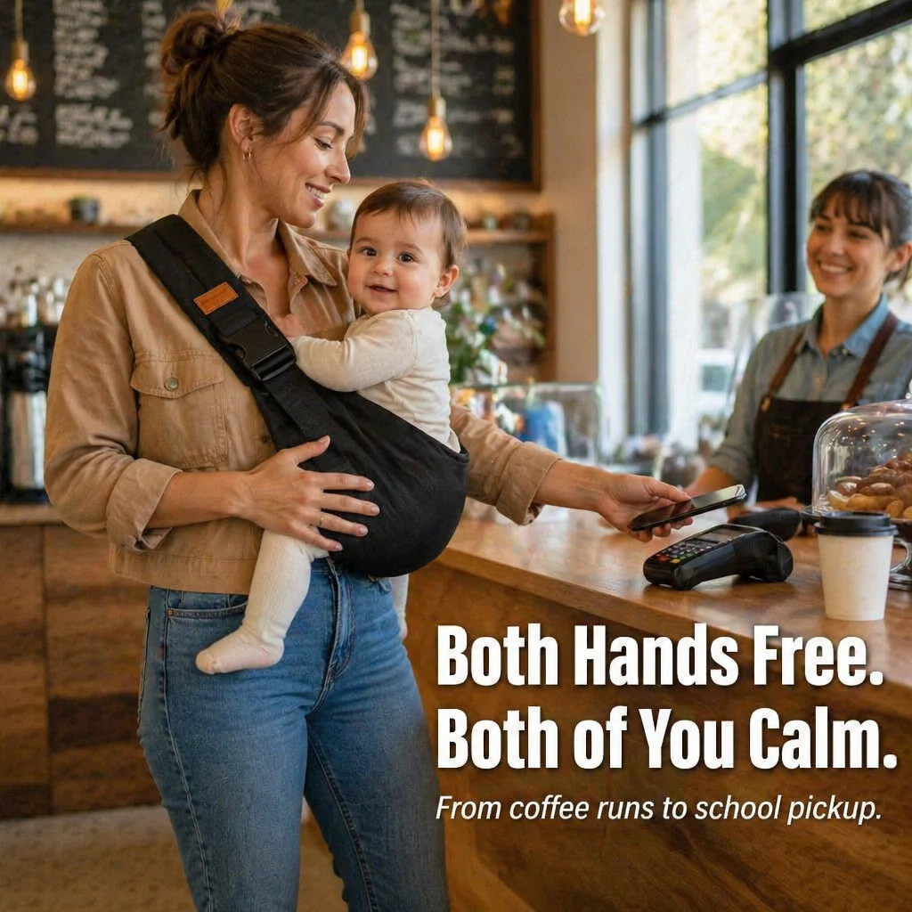 LumaNest™ Sling — Experience Effortless Bonding and All-Day Comfort Carrying Your Baby - Image 5