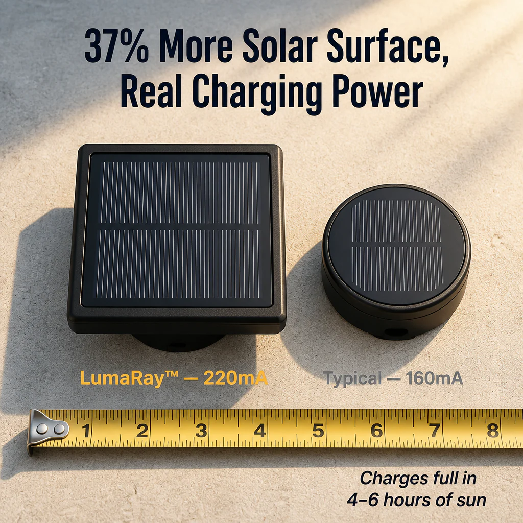 LumaRay™ — Light Your Garden Path for 12 Full Hours on One Day's Charge - Image 3