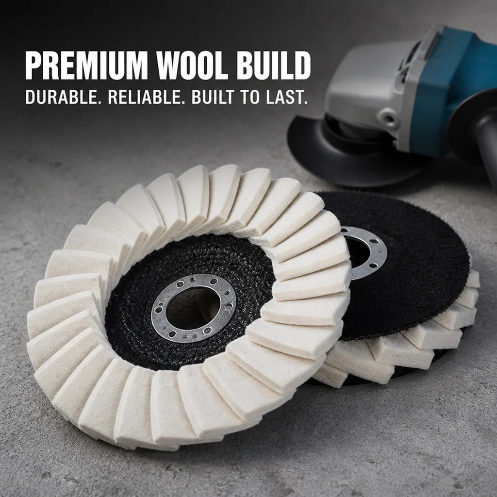 LumaSheen™ Wool Polishing Disc — Unleash Dazzling Mirror Shine That Commands Attention Every Time - Image 3