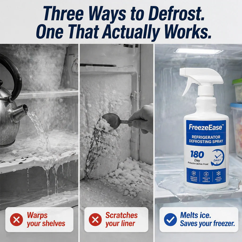FreezeEase™ — Melt Thick Freezer Ice in Minutes Without Scraping or Scratching - Image 8