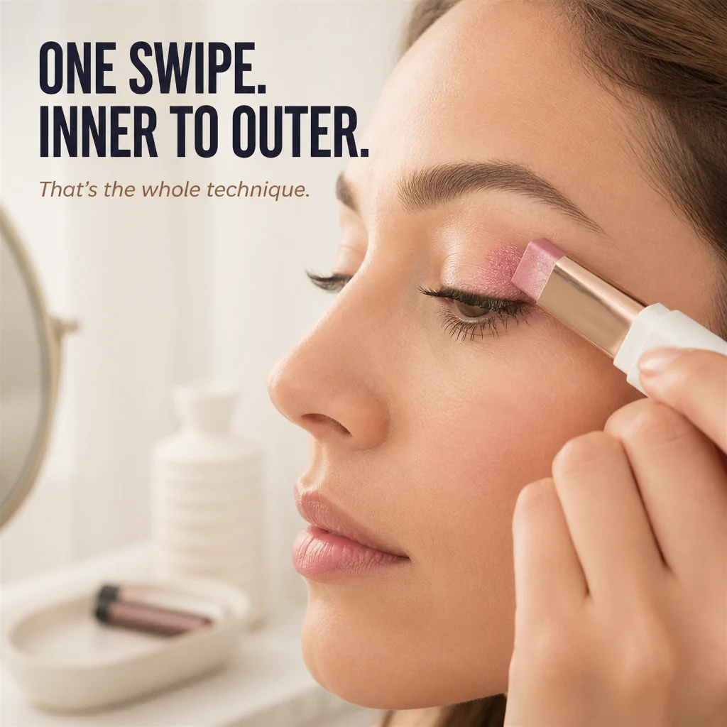 LumeShade™ — Swipe On Two-Tone Smokey Eyes in Under Ten Seconds - Image 5