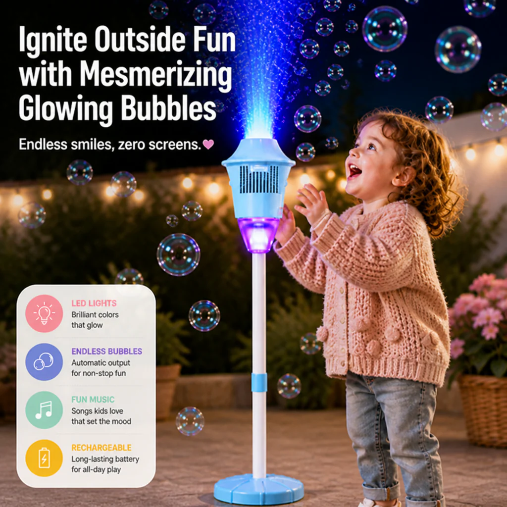 LumiBubbles™ — Ignite Outside Fun with Mesmerizing Glowing Bubbles That Kids Can’t Resist - Image 3