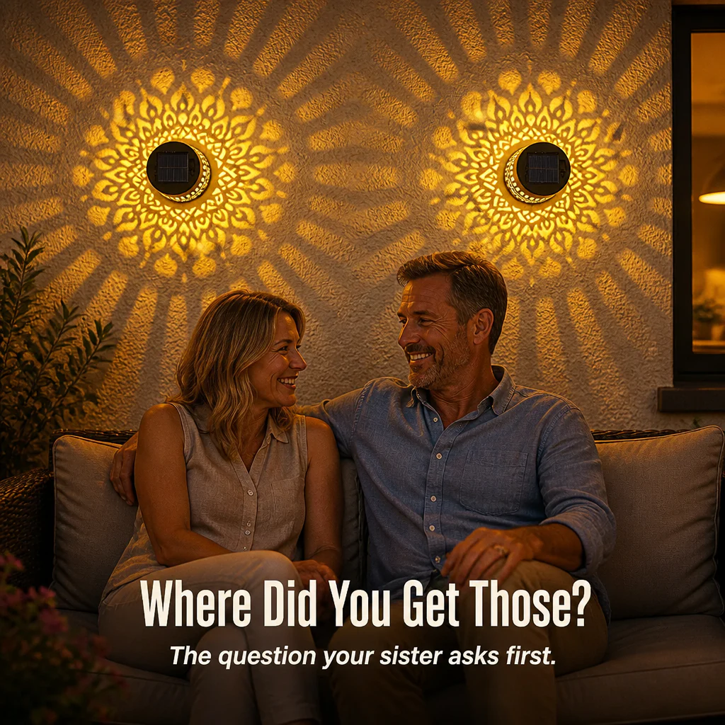 LumiMyst™ — Cast Hand-Cut Mandala Light Across Your Patio Walls Nightly - Image 2