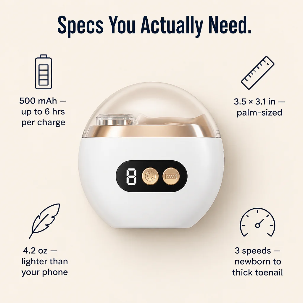 LuminaClip™ — Trim, File & Polish Every Nail In The House (Even Baby's) - Image 7