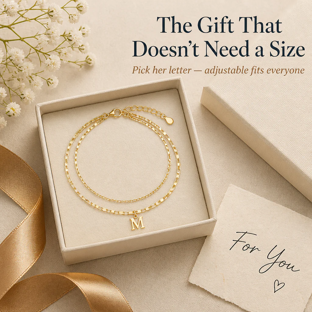 LuminaGleam™ — Stack Your Initial in Gold That Outlasts the Summer - Image 7