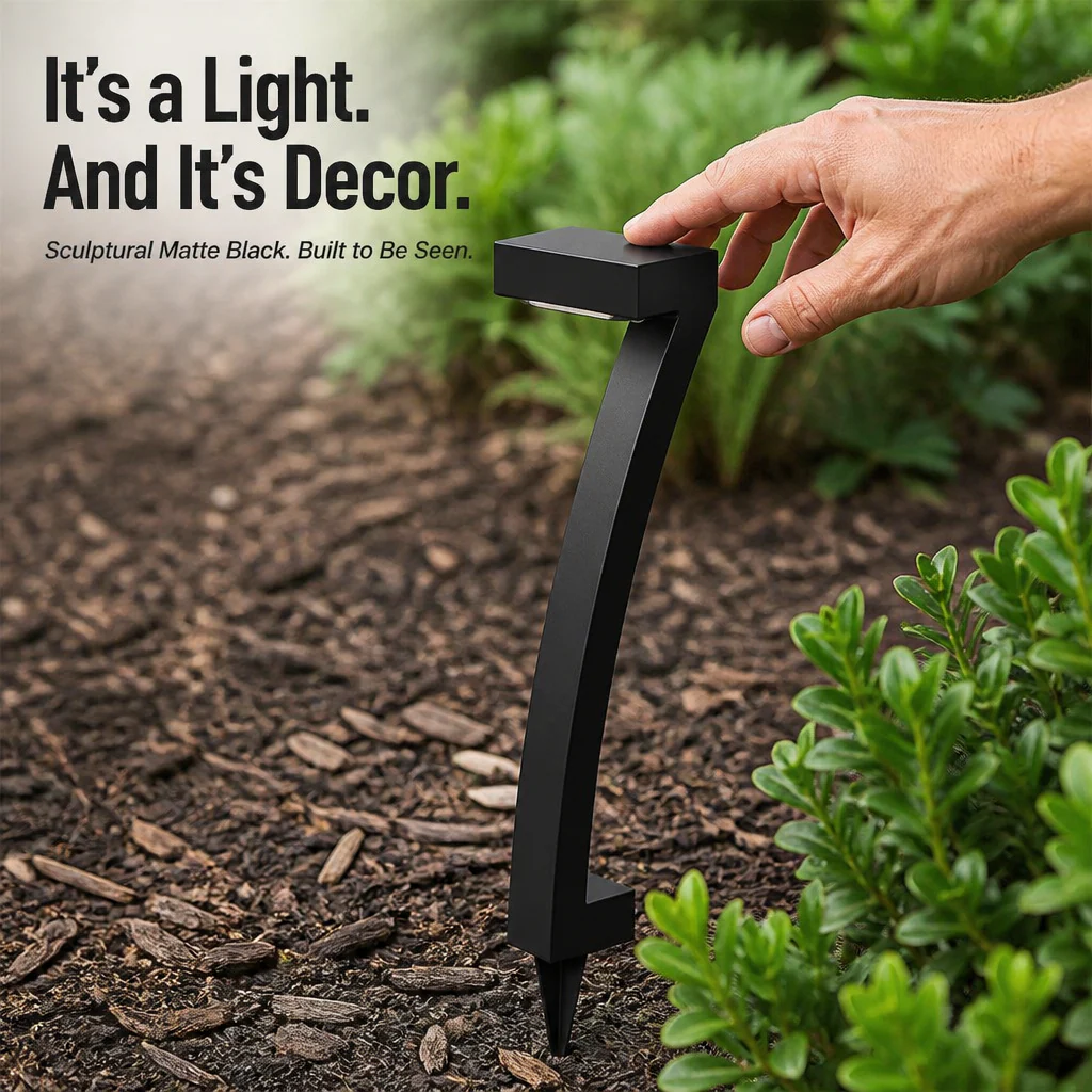 LuminaGlow™ — Light Your Path With Sculptural Solar Glow Until Dawn - Image 2