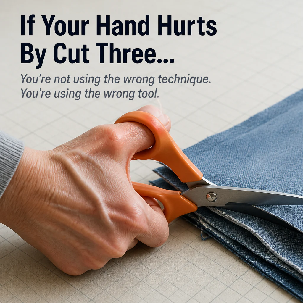 LuminaShear™ — Glide Through Fabric, Leather & Cardboard Without Hand Fatigue - Image 2