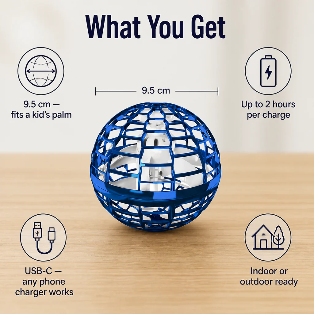 LuminaSphere™ — Hover, Boomerang & Catch It Mid-Air, One-Hand Tossable - Image 6