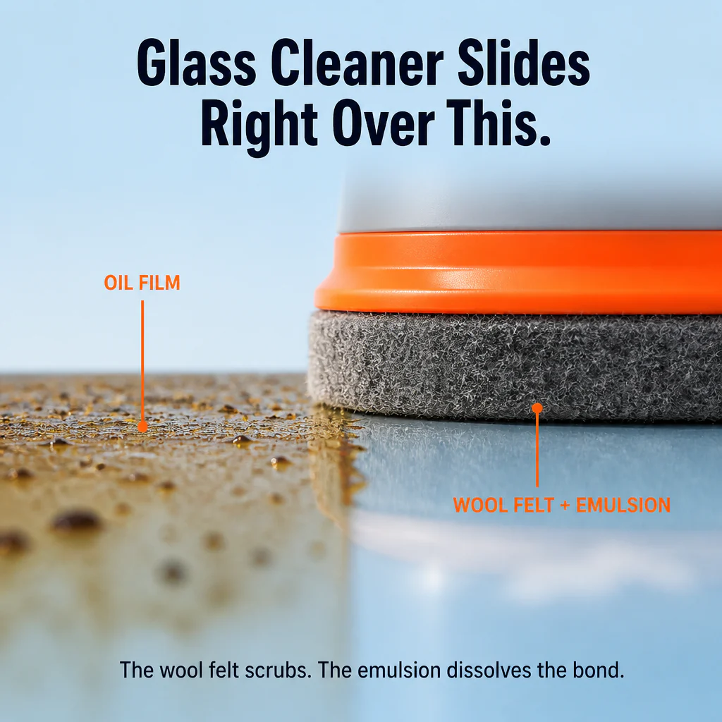 NightSight™ — Strip Oil Film & Drive Without the Night-Glare Halo - Image 3