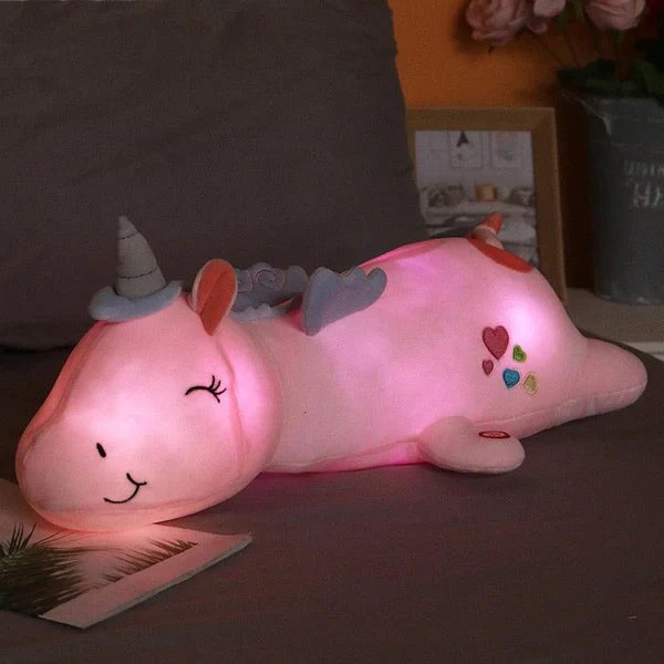 Luminous Unicorn Stuffed Animal - Image 4
