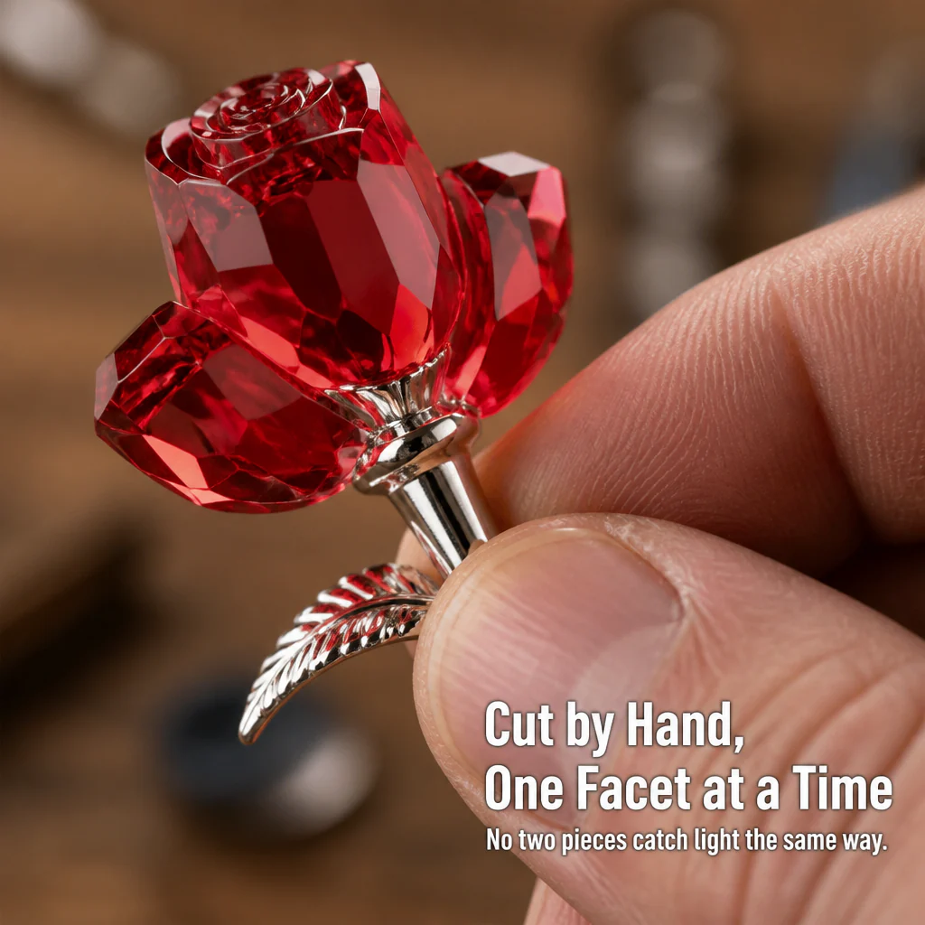 LuminRose™ — Surprise Her With Hand-Faceted Roses That Never Wilt - Image 3