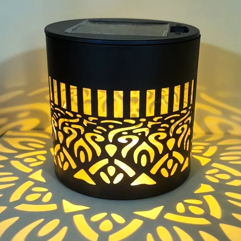 LumiRaya™ Solar Mandala Projector — Create Instant Outdoor Magic with Effortless, Cozy Glow - Image 9