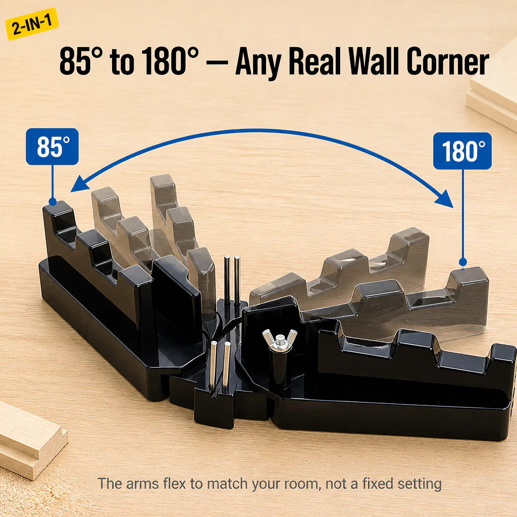 MiterMate™ — Cut Tight Corner Joints Without the Miter-Saw Math - Image 3
