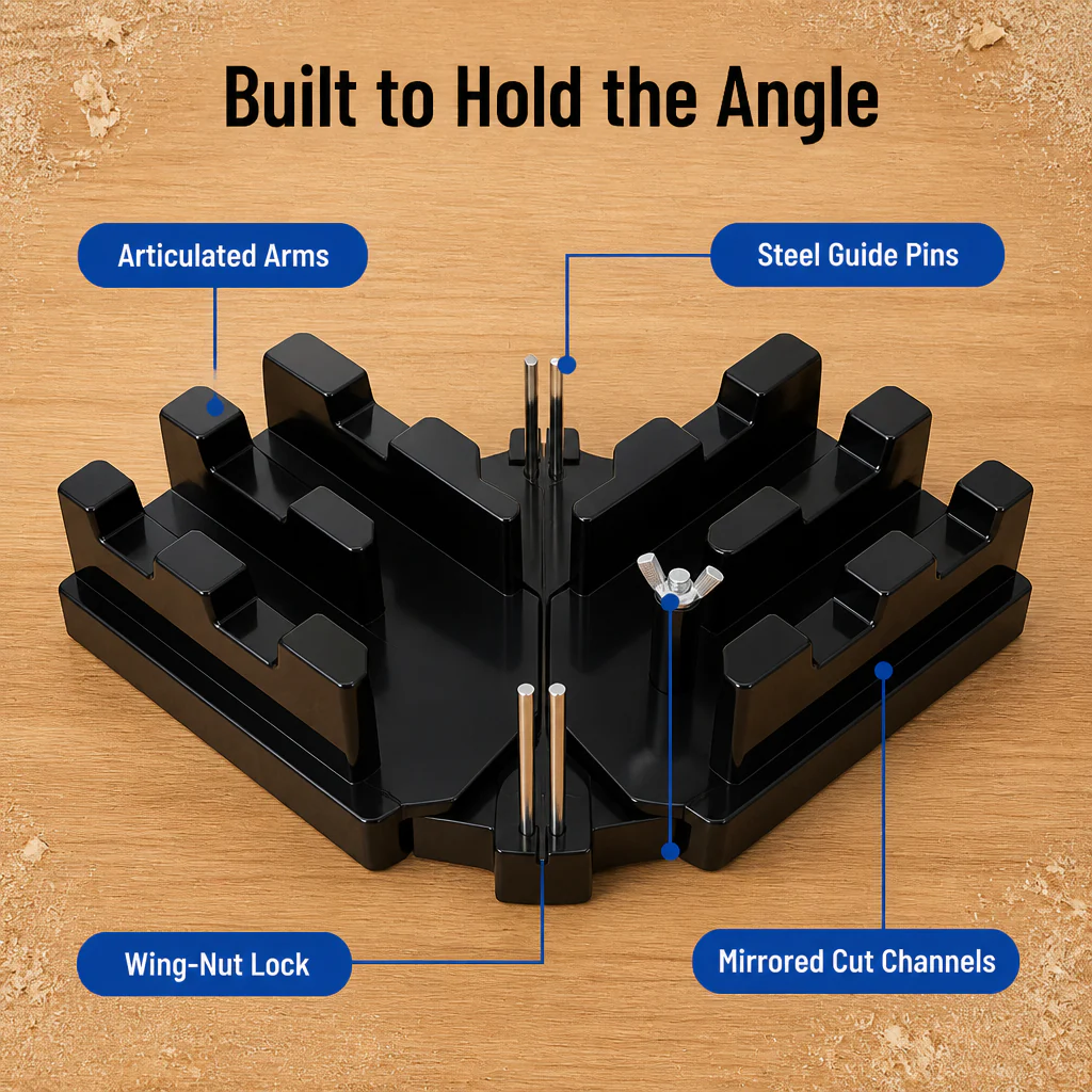 MiterMate™ — Cut Tight Corner Joints Without the Miter-Saw Math - Image 4