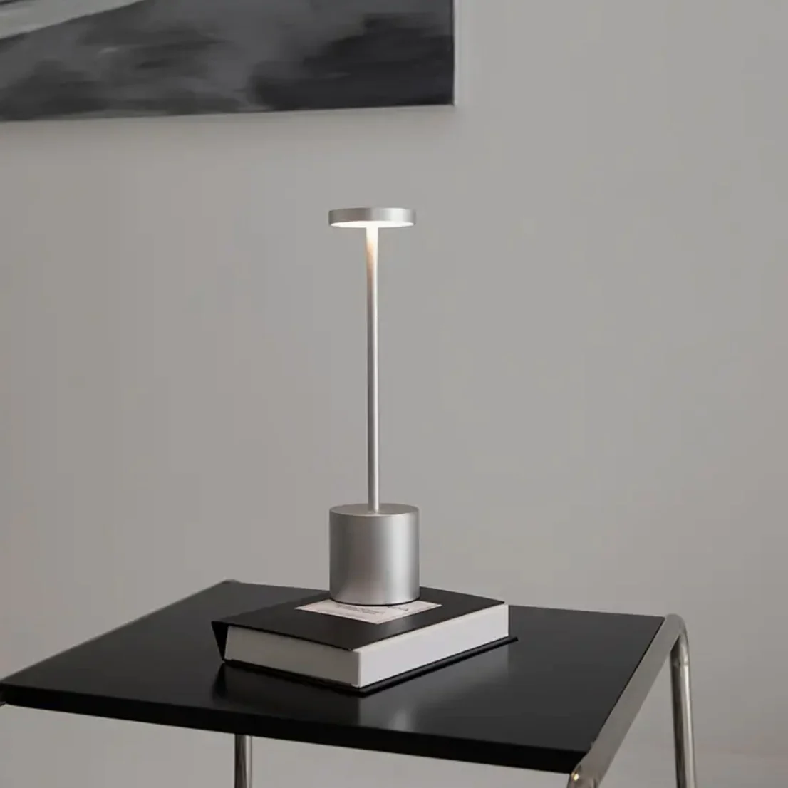 LumiShine - Wireless USB Rechargeable LED Desk Lamp with 3 Colors - Image 3