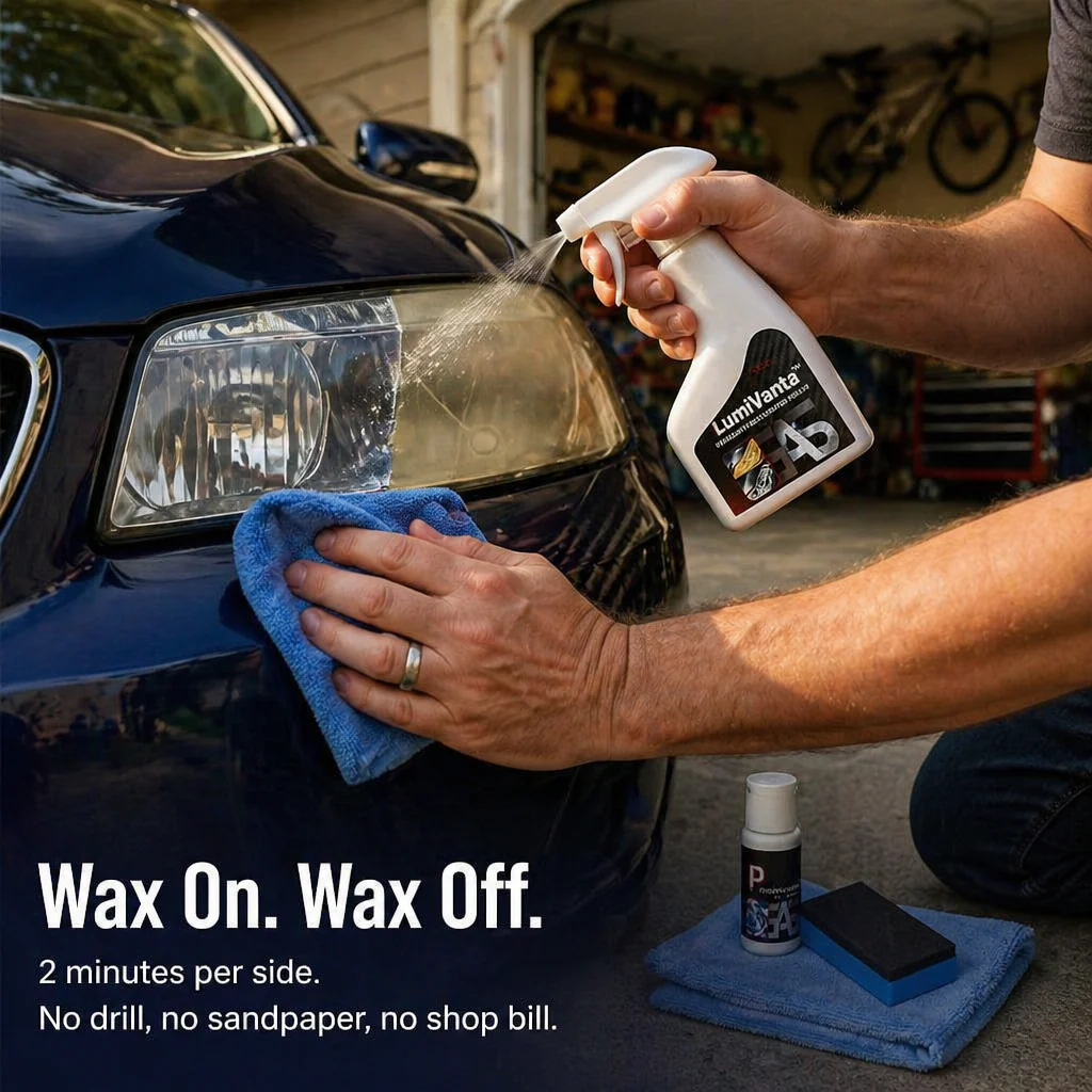 LumiVanta™ — Strip Yellow Haze & Seal Headlights Crystal-Clear in 2 Minutes - Image 4