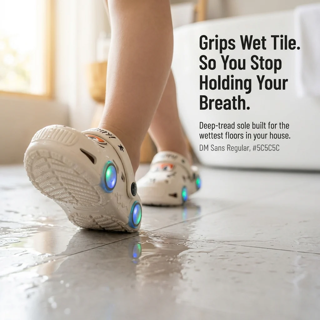 LumoSprints™ — Light Up Every Step & Grip Wet Floors Toddlers Usually Slip On - Image 2