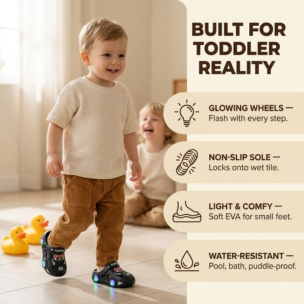 LumoSprints™ — Light Up Every Step & Grip Wet Floors Toddlers Usually Slip On - Image 3