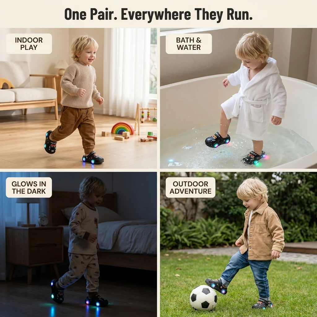 LumoSprints™ — Light Up Every Step & Grip Wet Floors Toddlers Usually Slip On - Image 6