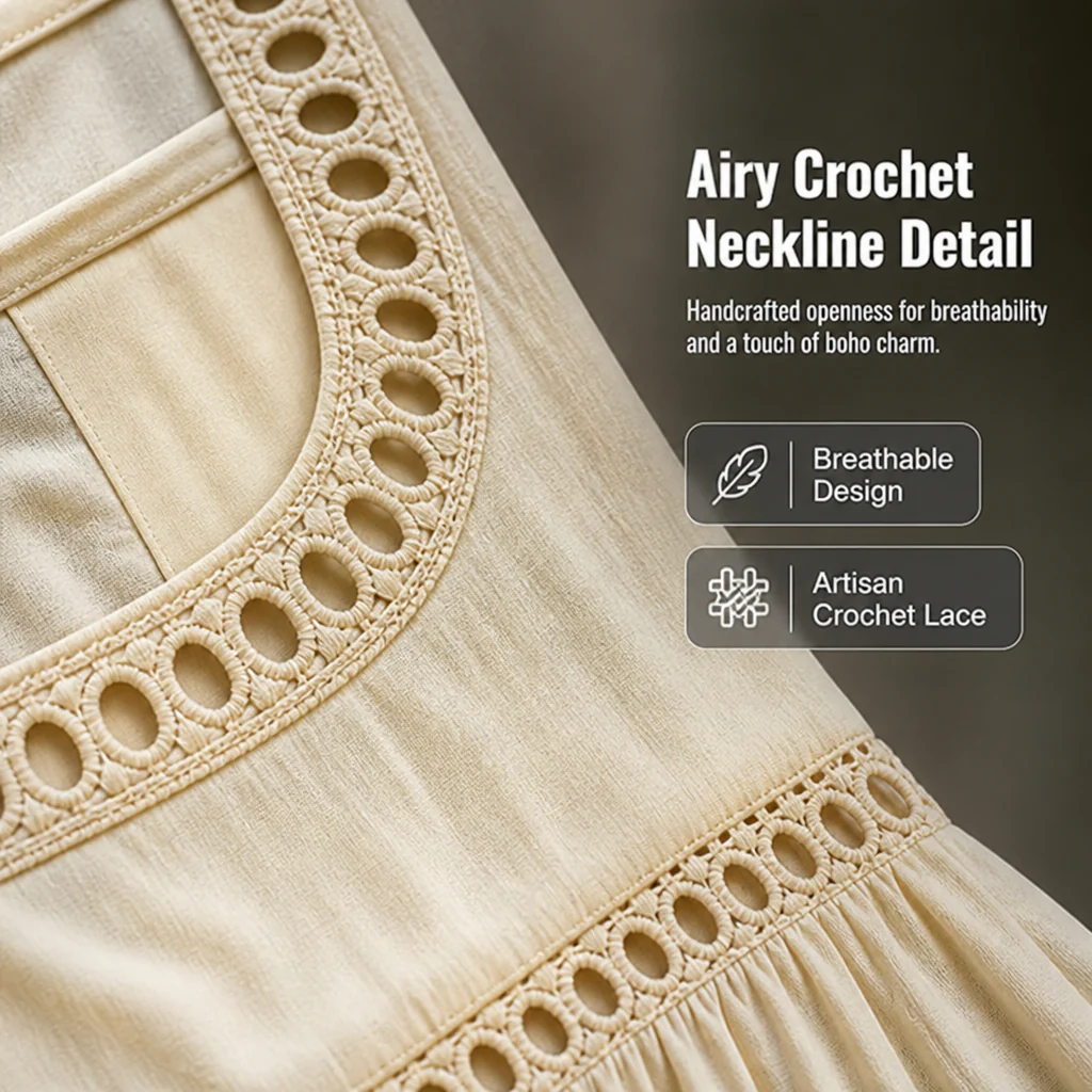 LunaBreeze™ Lace Dress — Unlock All-Day Cool Confidence and Effortless Elegance - Image 7