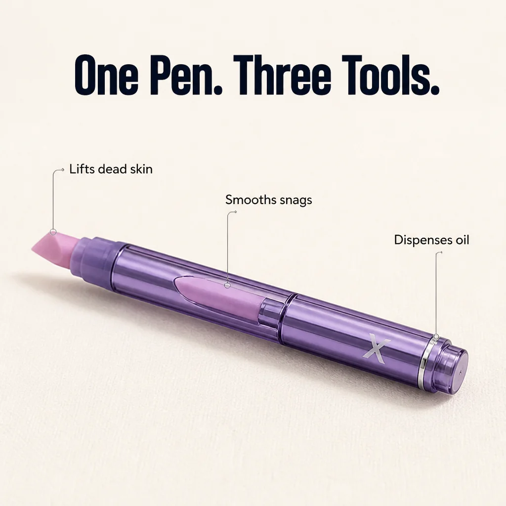 LunaNail™ — Trim, Oil & Strengthen Splitting Nails in One Pocket-Sized Pen - Image 3