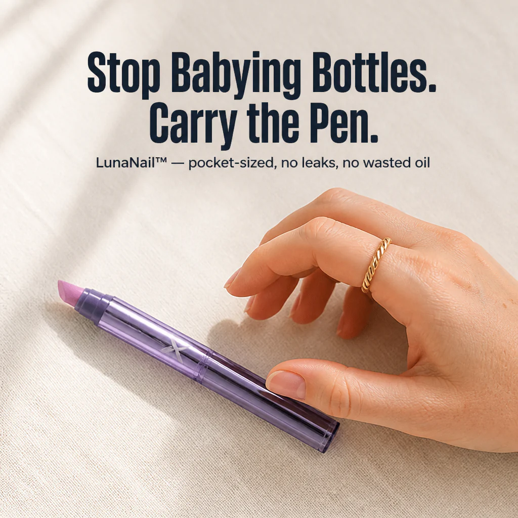 LunaNail™ — Trim, Oil & Strengthen Splitting Nails in One Pocket-Sized Pen - Image 9