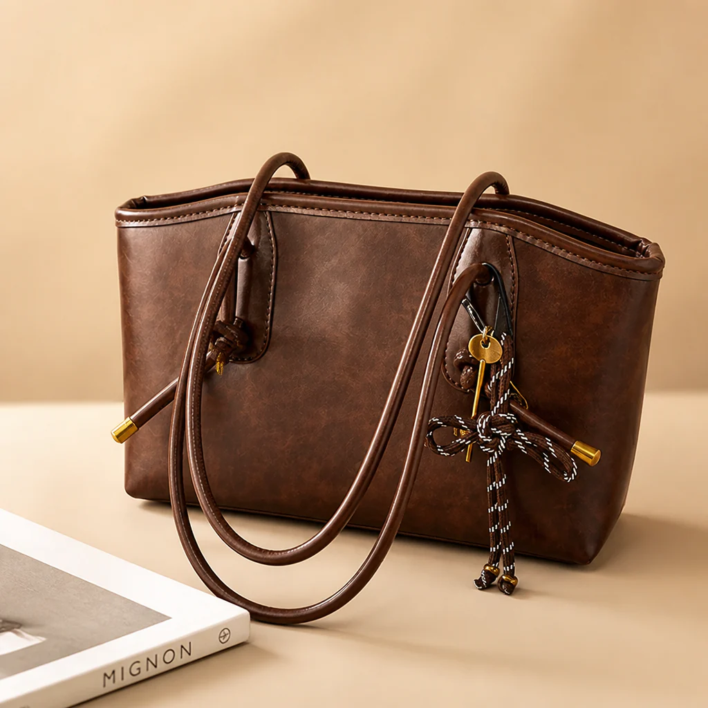 LUXORA™ PU Leather Shoulder Bag — Own Effortless Elegance That Powers Your Every Move - Image 5