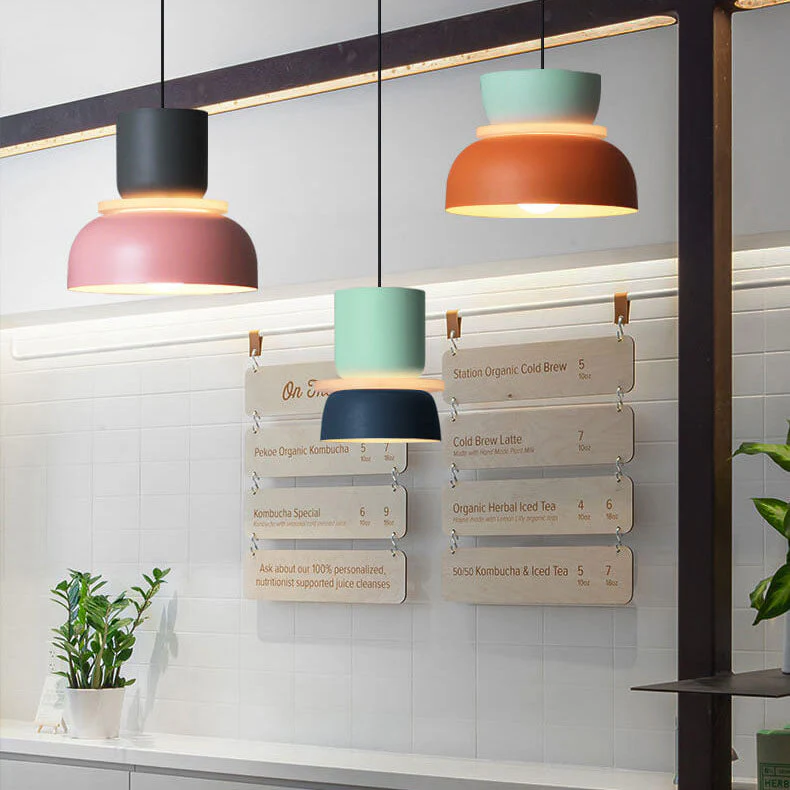 Macaron Style LED Hanging Light Fixture - Image 9