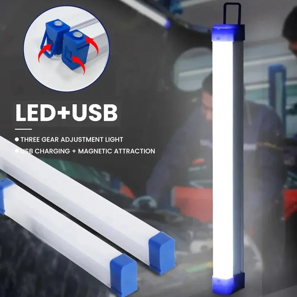 Magnetic LED Tube Light – Rechargeable - Image 2